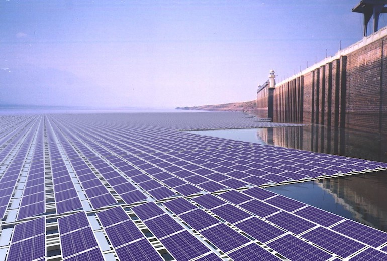 120MW Solar Hydro Hybrid Plant